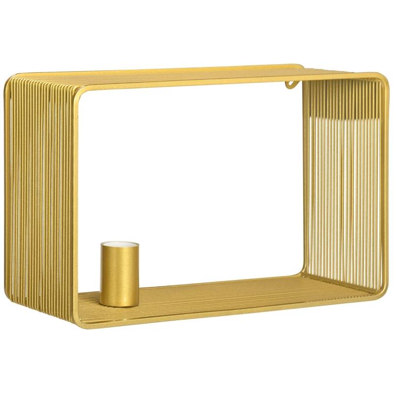 Vägglampa i vintagedesign guld
