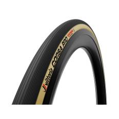 Vittoria Corsa Pro - Road foldedæk tubeless - 700x24c (24-622) - Sort/Brun