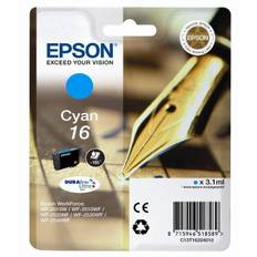 Epson T1622 Stylo à plume Cartouche d'encre Cyan