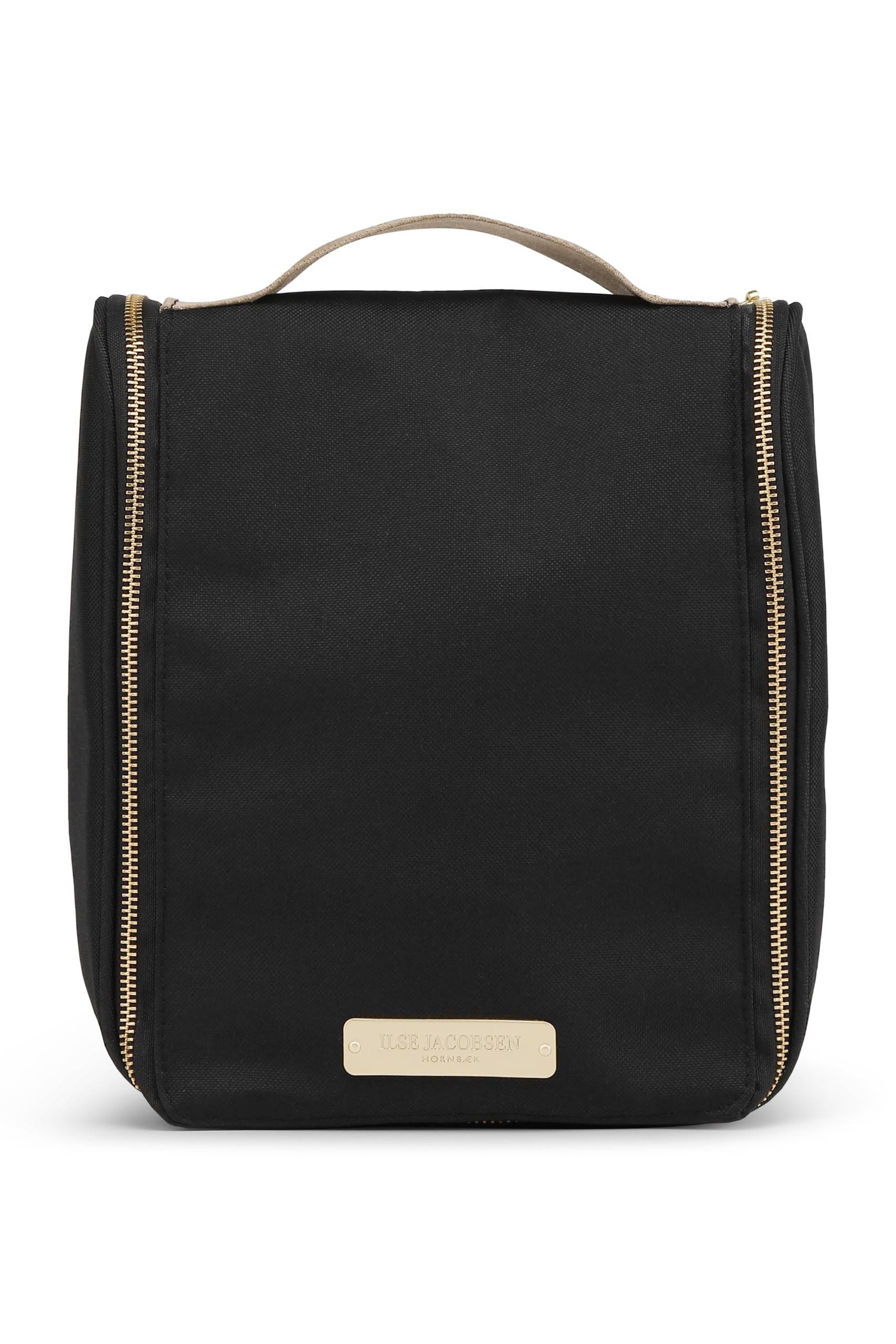 Ilse Jacobsen Hornbæk Travel Toilet Hanging Bag, Black.