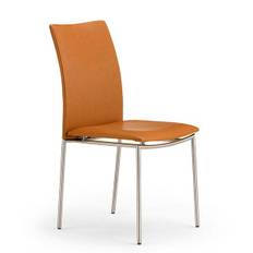 Skovby SM58 spisebordsstol - Stålstel CC cognac læder
