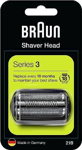 Series 3 21B Electric Shaver Head Replacement Cassette – Black