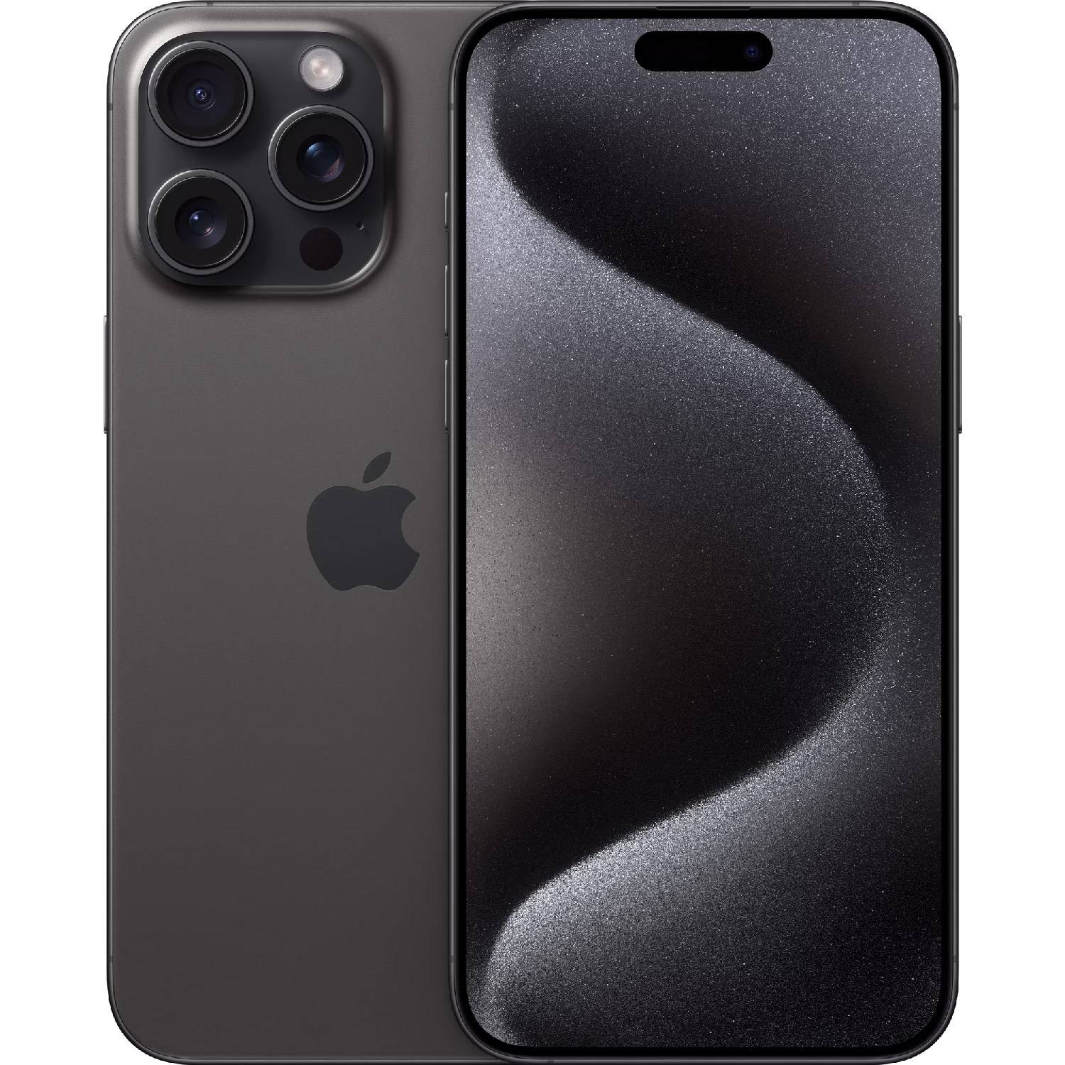 Apple iPhone 15 Pro Max 256GB sort titanium.