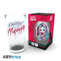 Glas Suicide Squad - Harley Quinn Face, 0,4 l