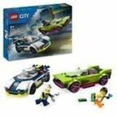 Playset Lego 60415 Police Car and Power Sport Car