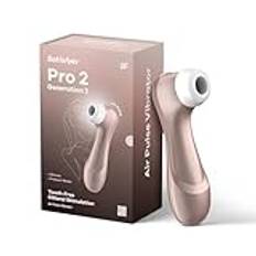 Vibrator, Satisfyer Pro 2 Next Generation, Klitoris sugkopp med 11 intensitetsinställningar för beröringsfri stimulering, Pålagd vibrator med laddningsbart batteri, Vattentät