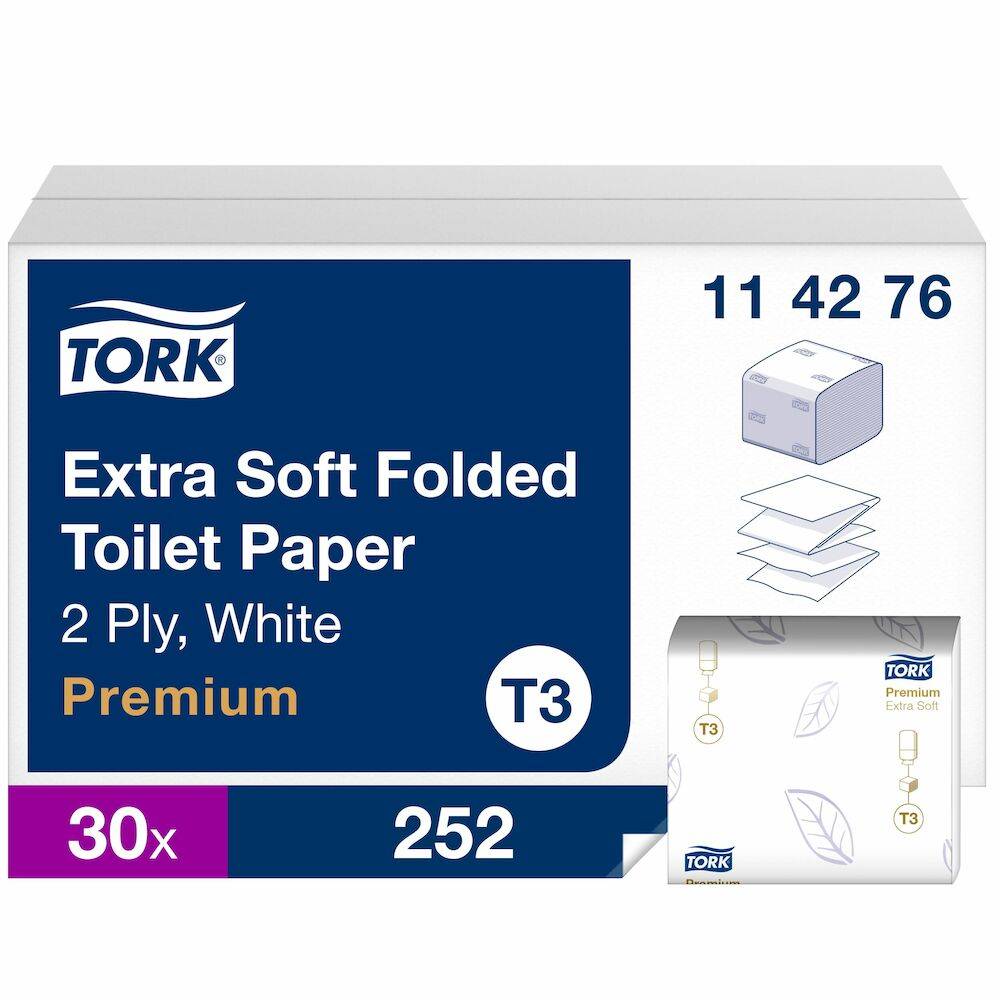 Toalettpapper Tork Premium Extra soft T3 7560/krt