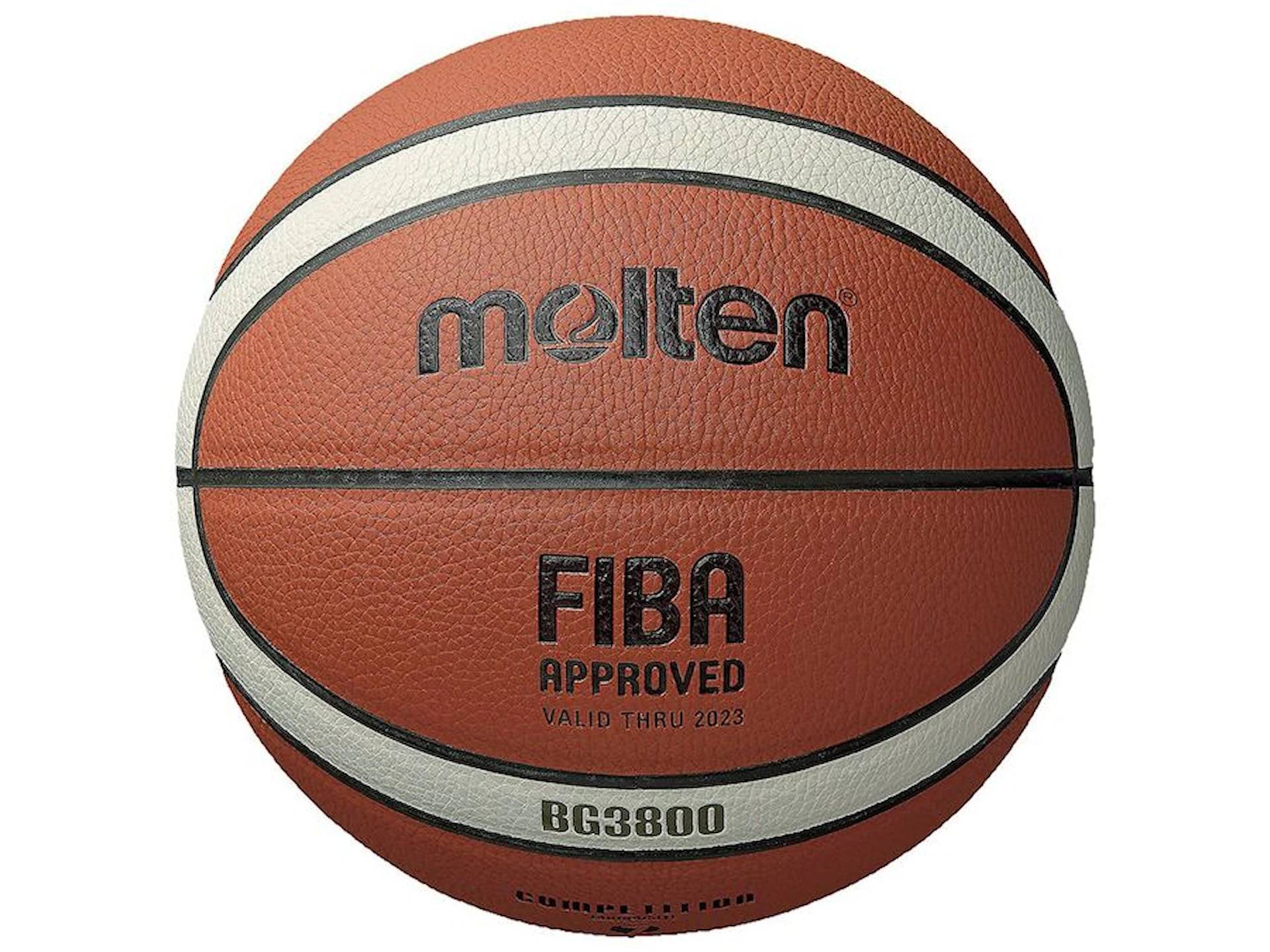 Molten BG3800 Official In/Outdoor Syntetisk Læder Basketball Str.7.