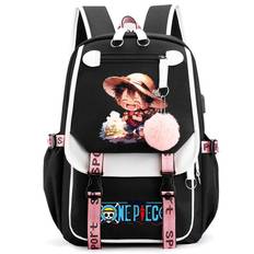 Anime One Piece Backpack for Women Canvas Laptop Bag Back To Schoolbag for Teenager Girl Schoolbag Women Travel Bag Mochila