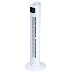 Tårnventilator hvid 96cm inkl. fjernbetjening