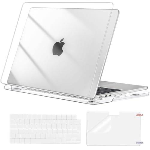 MOSISO Kompatibel med MacBook Air 13 tum fodral M5 M4 M3 M2 2026-2022 13,6 tum