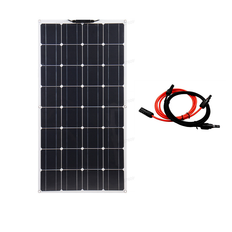40W 65W Flexibel Solpanel Monokristallin Solcell Solpanel