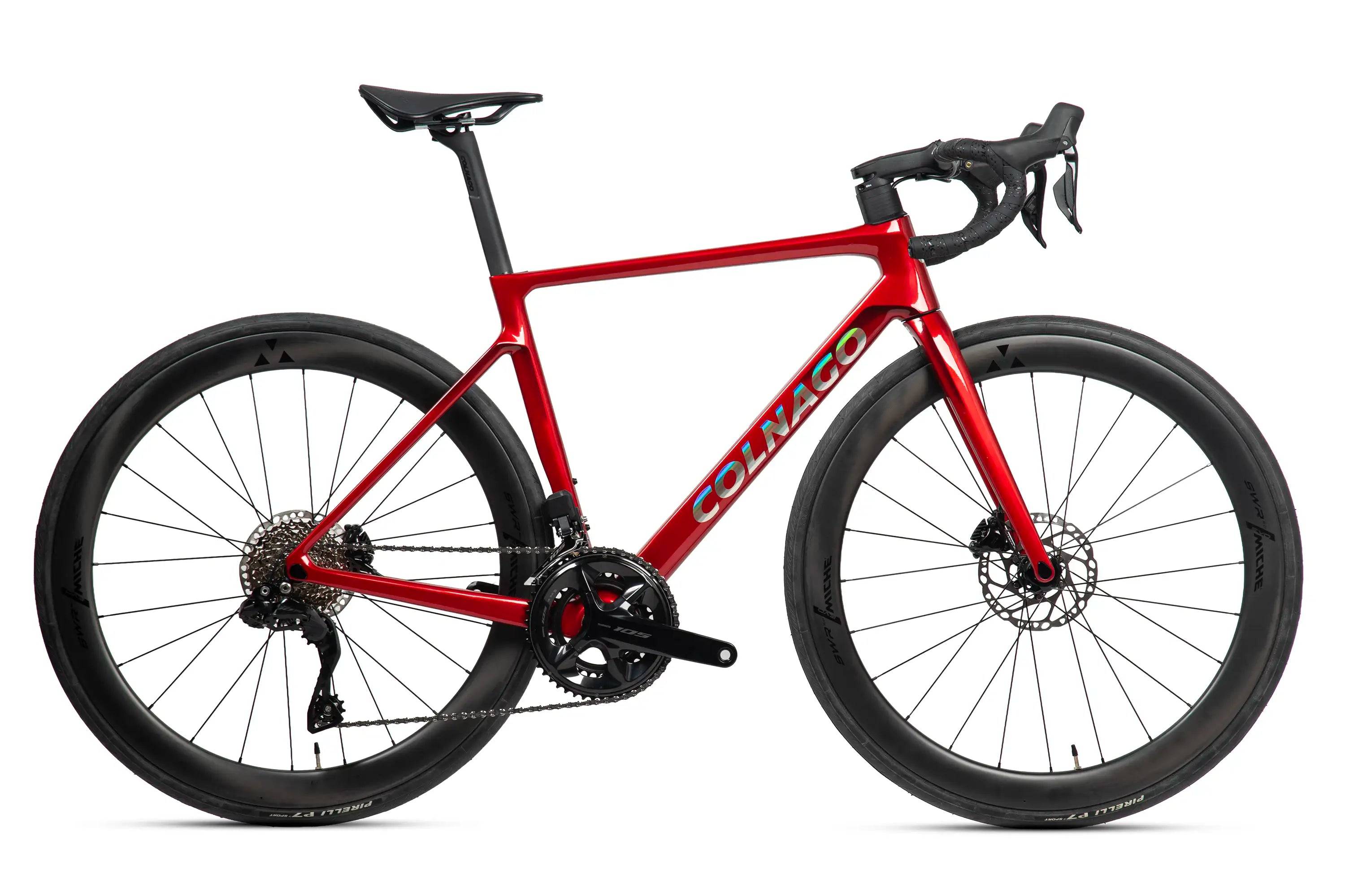 Colnago V4 2026 - Shimano 105 Di2 2x12sp - Miche SWR50 Carbon - 153 / 48.5 / vdrd