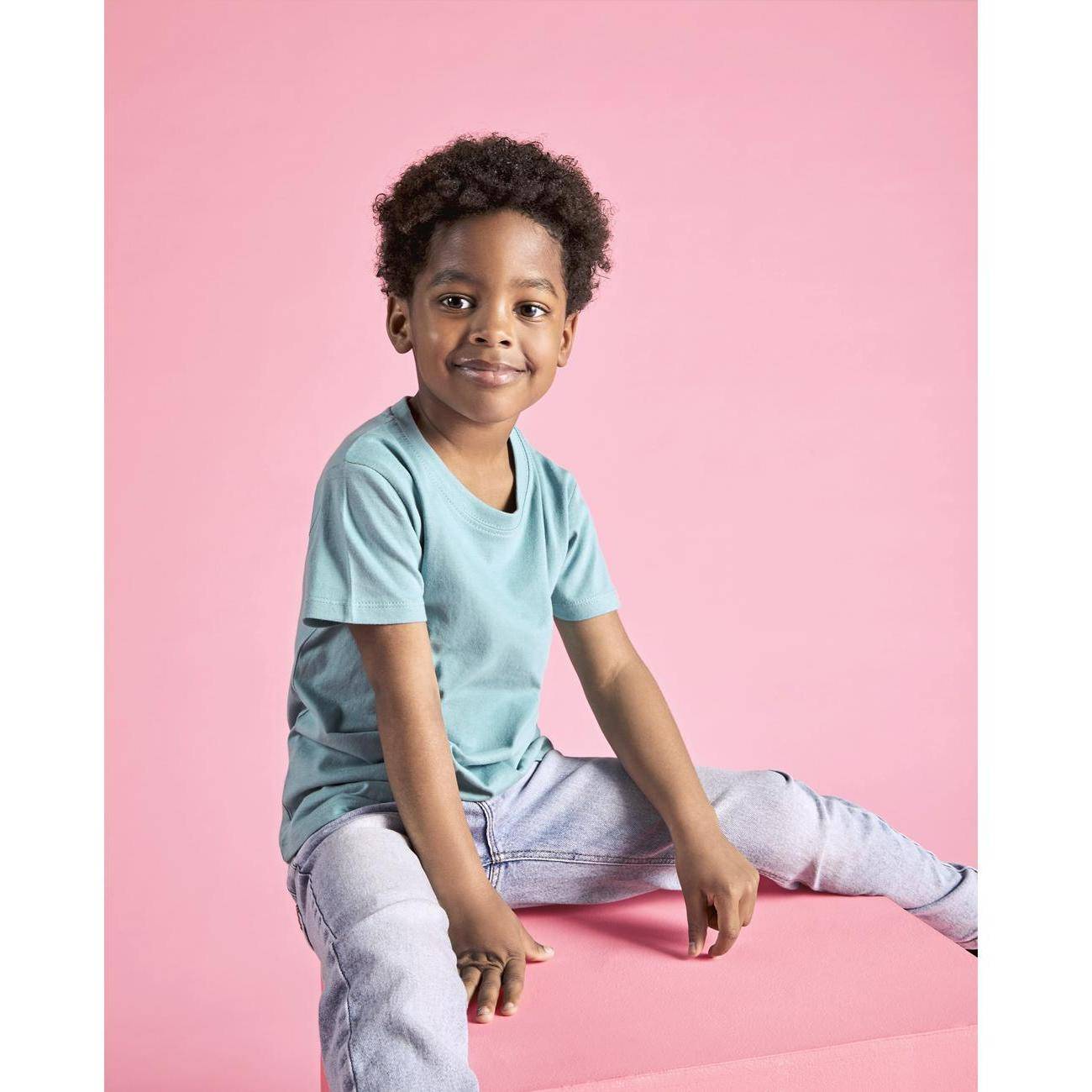 Roly RY6554K T-shirts Orange 7/8 years.
