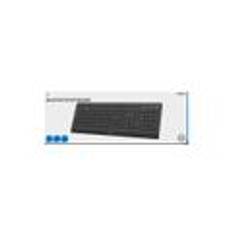 DELTACO Bluetooth, Silent full size low-profile keyboard, Black