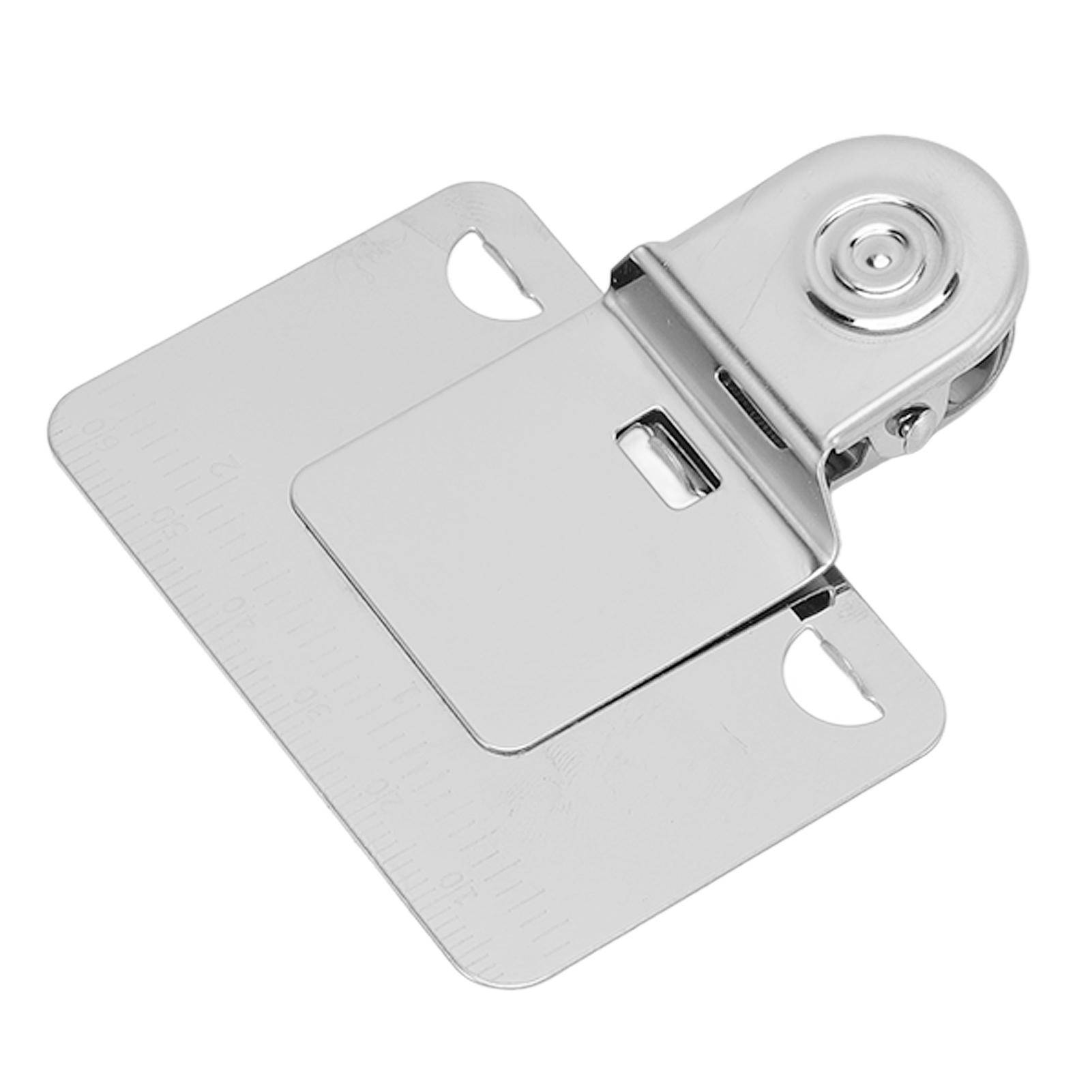 Measuring Tape Clip Stainless Steel Woodworking Convenient Measure Precise Locate Tool for