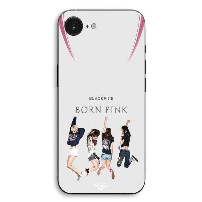 Coque Pour iPhone 17e Blackpink born pink Kpop Maniacase svart