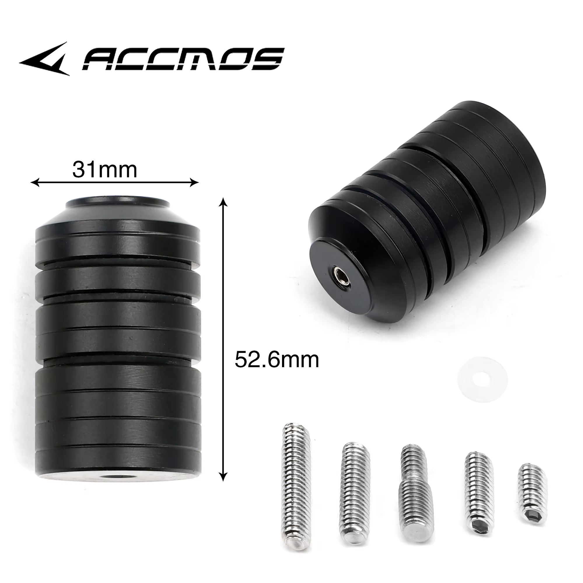 Archery Bow Stabilizer Weight Kit Detachable Aluminum Alloy Counterweight Kit Bow Arrow Shooting Hunting Accessories