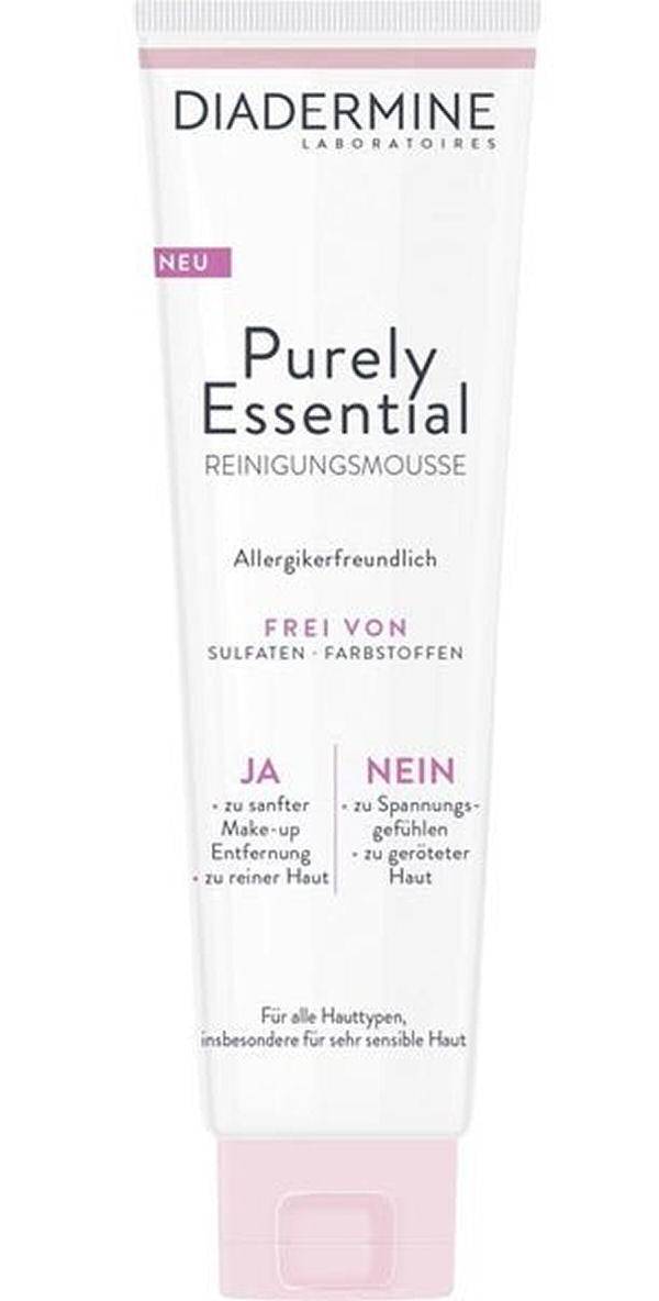 Diadermine purely essential reinigungsmousse 150ml