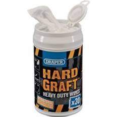 Draper Hard Graft Wipes (Pack of 30)