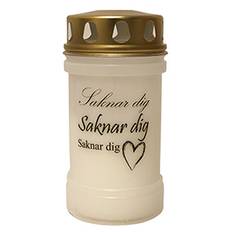 Gravljus med lock Saknar dig 48h