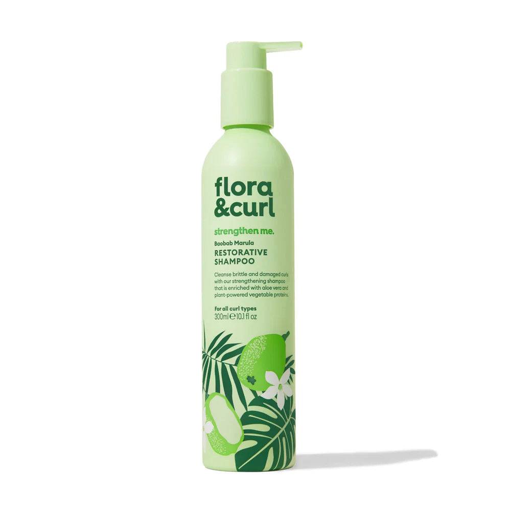 Flora & Curl Baobab Marula Restorative Shampoo