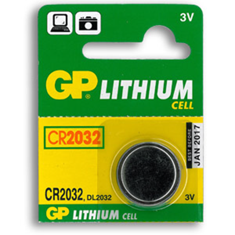 Lithium CR 2032 til detektorer