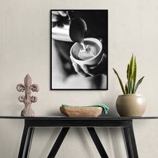Latte Art Kaffeplakat