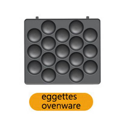 DMWD Elektrisk Våffeljärn Non-stick - Eggettes brickor