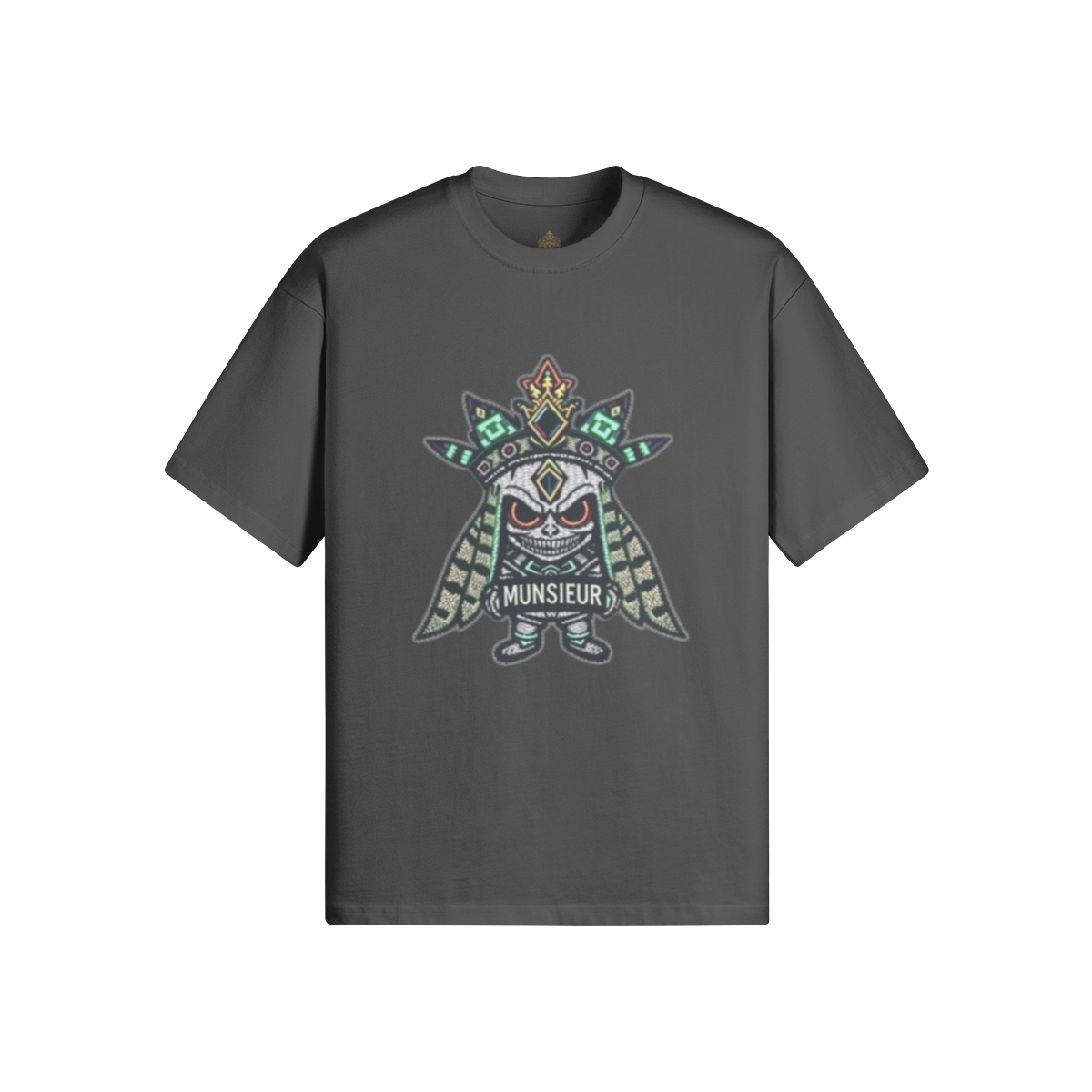 Men's Tee Pharaohs Kid by MUNSIEUR - Carbon Gray / M (M)