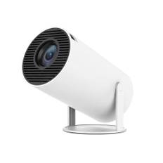 HY300 Plus HD Projektor portatil 4K 1280x720P Android 11 Wifi6 LED Video Hemmabio Bio Telefon mini Proyector Film UK Plug vit