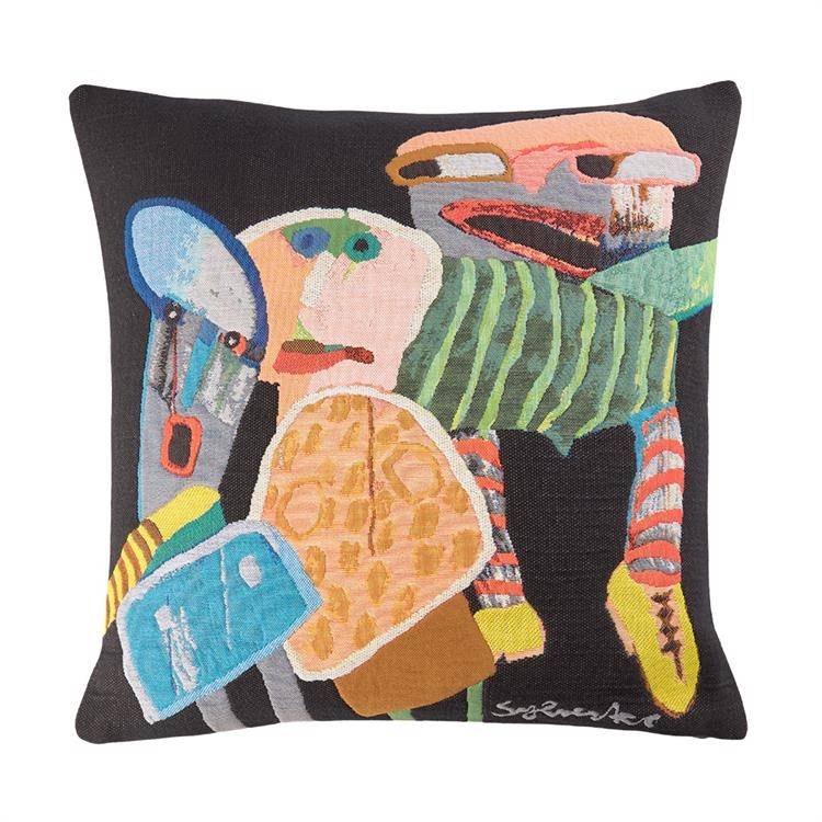 Poulin Design Leif Sylvester Cushion - De gula skorna