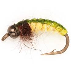 Unique Jukka Tapio Wet Flies-Bead Head Hydropsyche Yellow #8