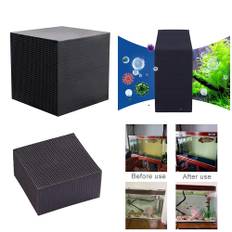 Vattenrenare Cube Aquarium Filter Eco-Aquarium Filter Ultra Strong 10X10X5CM svart