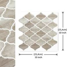 Självhäftande mosaik kakel väggdekal klistermärke diy kök badrum heminredning vinyl - T80518