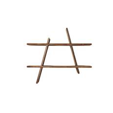 Andersen Furniture - A-Shelf - Large - Smoked Olied Ash - A-hylde i Røget Ask