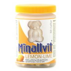 Multivitamin lemon/lime 60 tabletter Minallvit