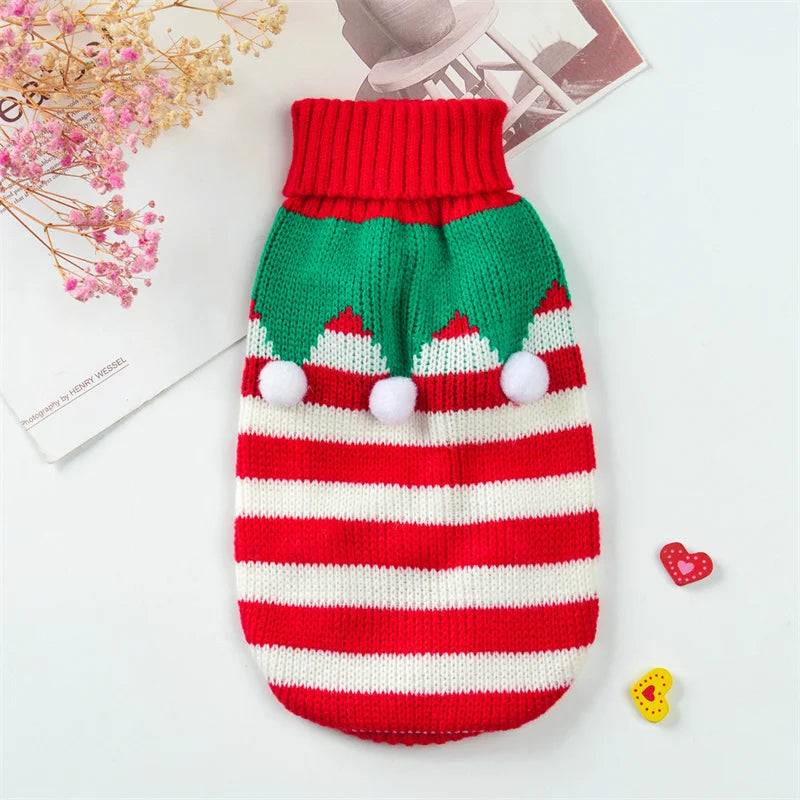 Warm Knit Dog & Cat Sweater - 6 / 8-suit 1-2kg / China Mainland (8-suit 1-2kg)