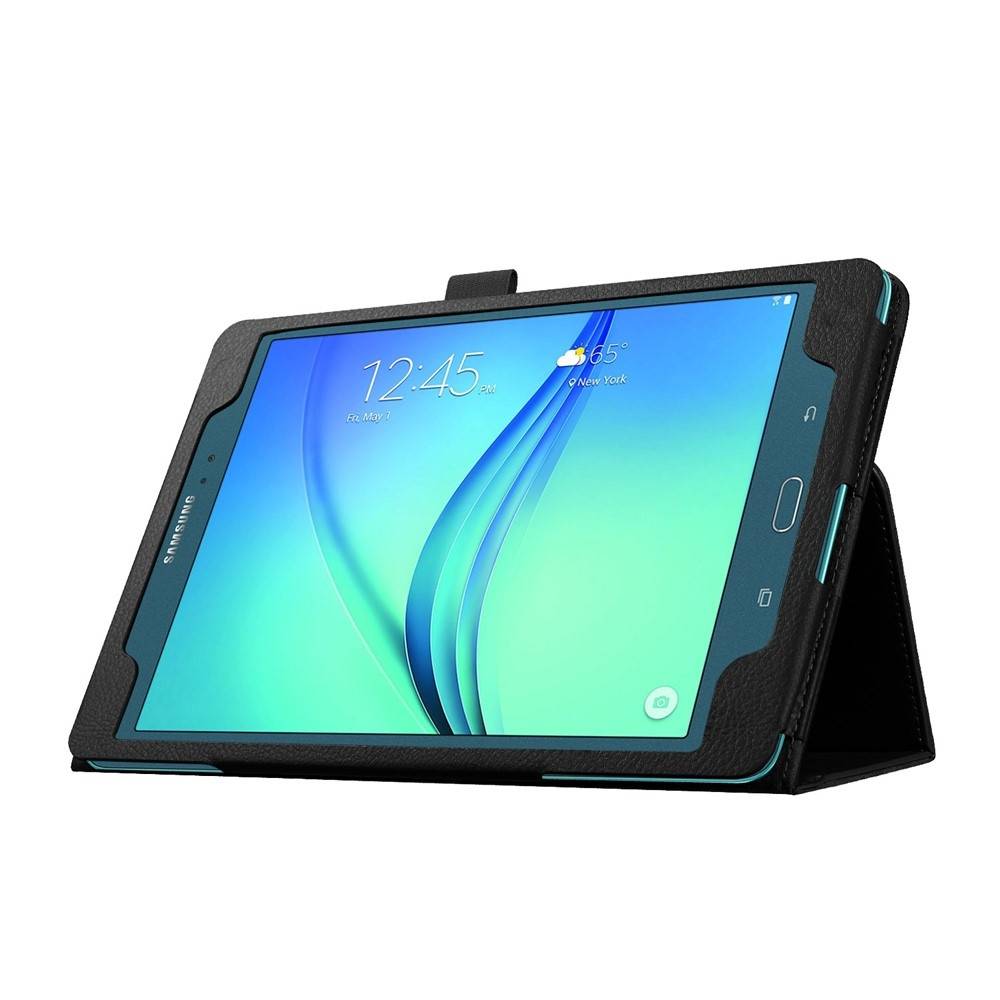 Samsung Galaxy Tab A 9.7 - Læder cover / taske - Sort