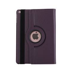 iPad 9.7 (2017 / 2018) - Pu læder cover m/stand Litchi skin - Lilla