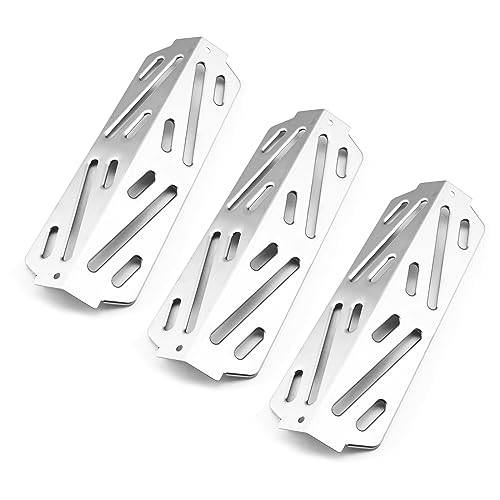 GFTIME 31,8 cm 66040 smaksättarstänger för Weber Genesis II 300 Genesis II E-310 II E-315 II E-330 II E-335 II S-310 II S-335 (2017 och nyare), värmedeflektor reservdelar, 3-pack