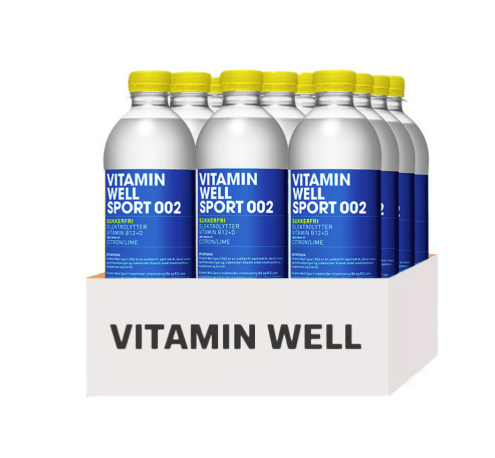 Vitamin Well Sport 002 (12 x 500ml)