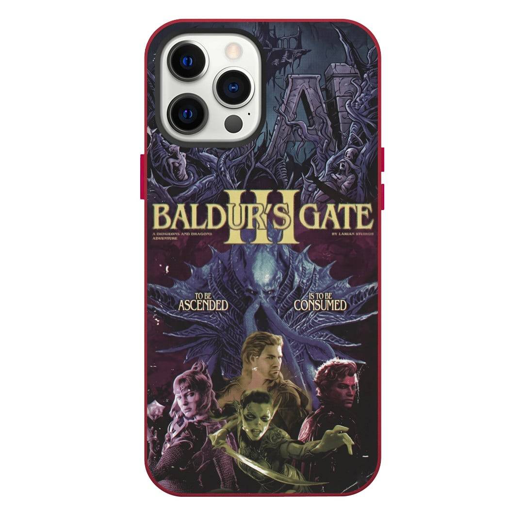 Baldur's Gate Phone Case For iPhone Samsung Galaxy Pixel OnePlus Vivo Xiaomi Asus Sony Motorola Nokia - Baldur's Gate 3 Retro Art Game Poster.