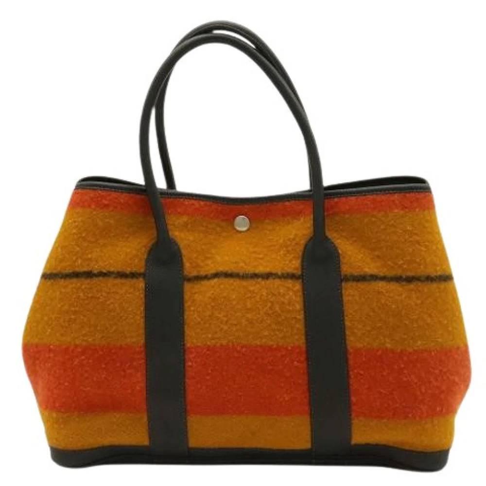Hermès Vintage Pre-owned Uld hndtasker - Vintage - Dame - Orange - ONE SIZE - Uld