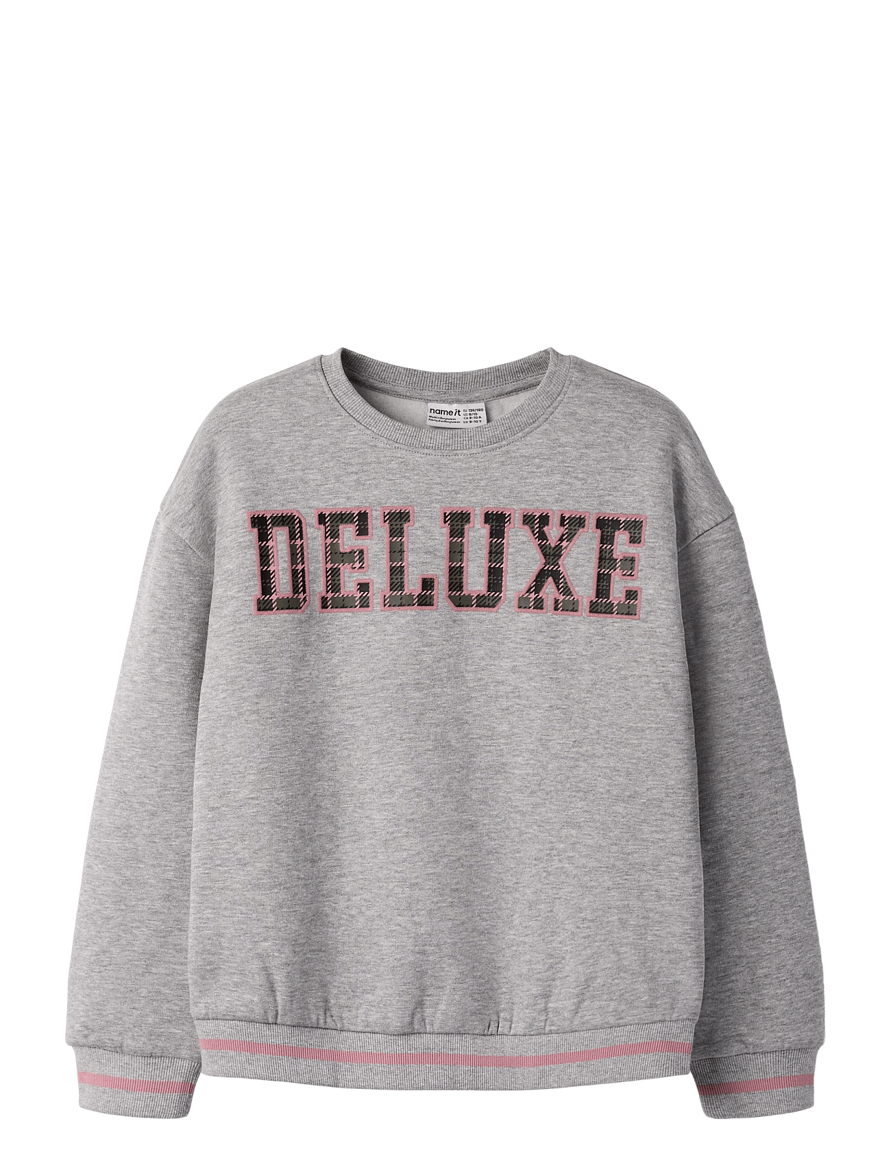 NAME IT Nkfohumo Ls Rlx Sweat Bru | Grey | 116