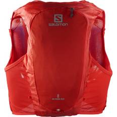 Salomon Adv Hydra Vest 8 Unisex Hydrationsväst terränglöpning vandring, komfort och stabilitet, snabb åtkomst till hydrering och enkelhet, röd, M