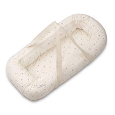 Gro baby nest og lift - Classic dot creme de la creme - ONE SIZE