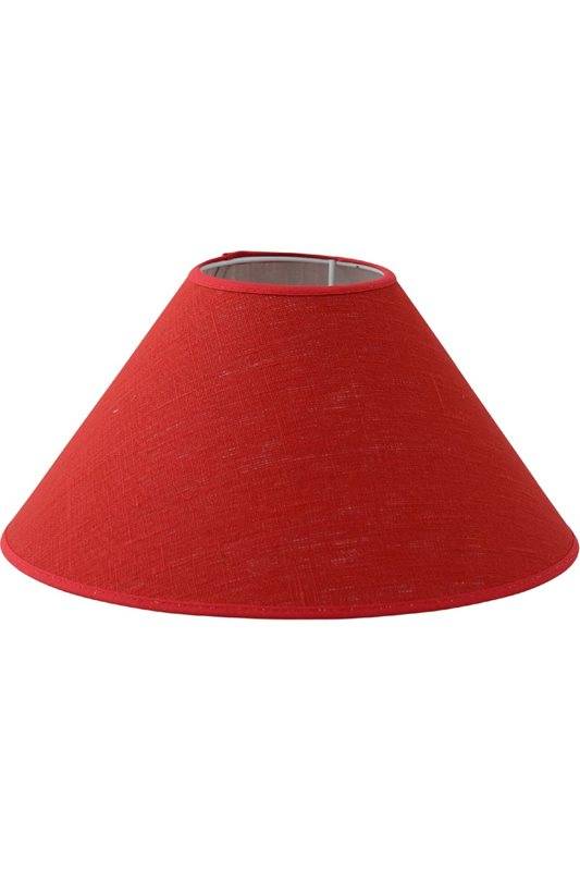 Hallbergs Belysning Carolin lampskärm 45 cm, Röd