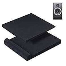 Bonbela 2st Studio Monitor Isolation Pads High Density Acoustic Foam Studio Monitor Isolation Pads (30 * 20 * 4.5CM)