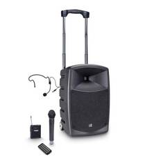 LD Battery-Powered Bluetooth Speaker with Mixer and Wireless Microphone - ROADBUDDY 10 HBH 2 B5